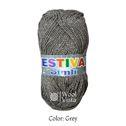 FESTIVAL SIMLI - GLITTER YARN BALL