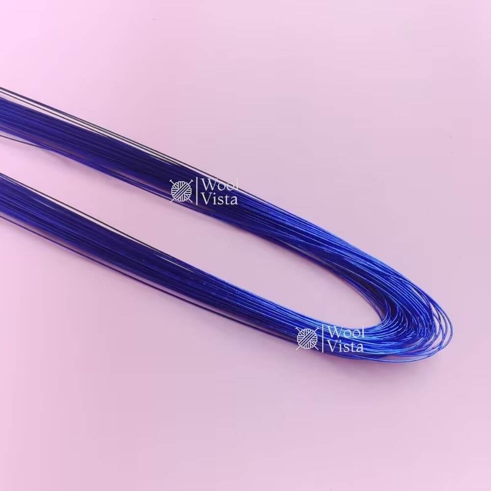 GAUGE FINE IRON WIRE – 0.6MM THICK, 24-31 INCHES LONG FOR HANDMADE FLORAL ART, LEAF VEIN BRANCHES, ROSE SHAPING & DIY CRAFT PROJECTS