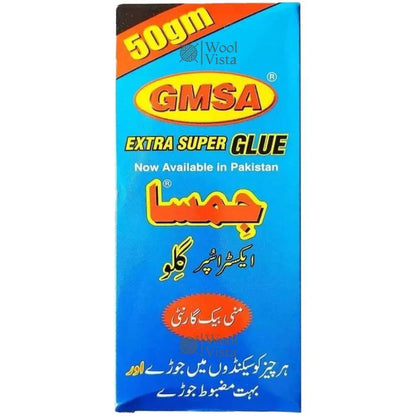 GMSA EXTRA SUPER FAST GLUE – STRONG SELF ADHESIVE ELFI JIMSA ELFI STYLE INSTANT BONDING FOR PLASTIC, WOOD, RUBBER & MORE
