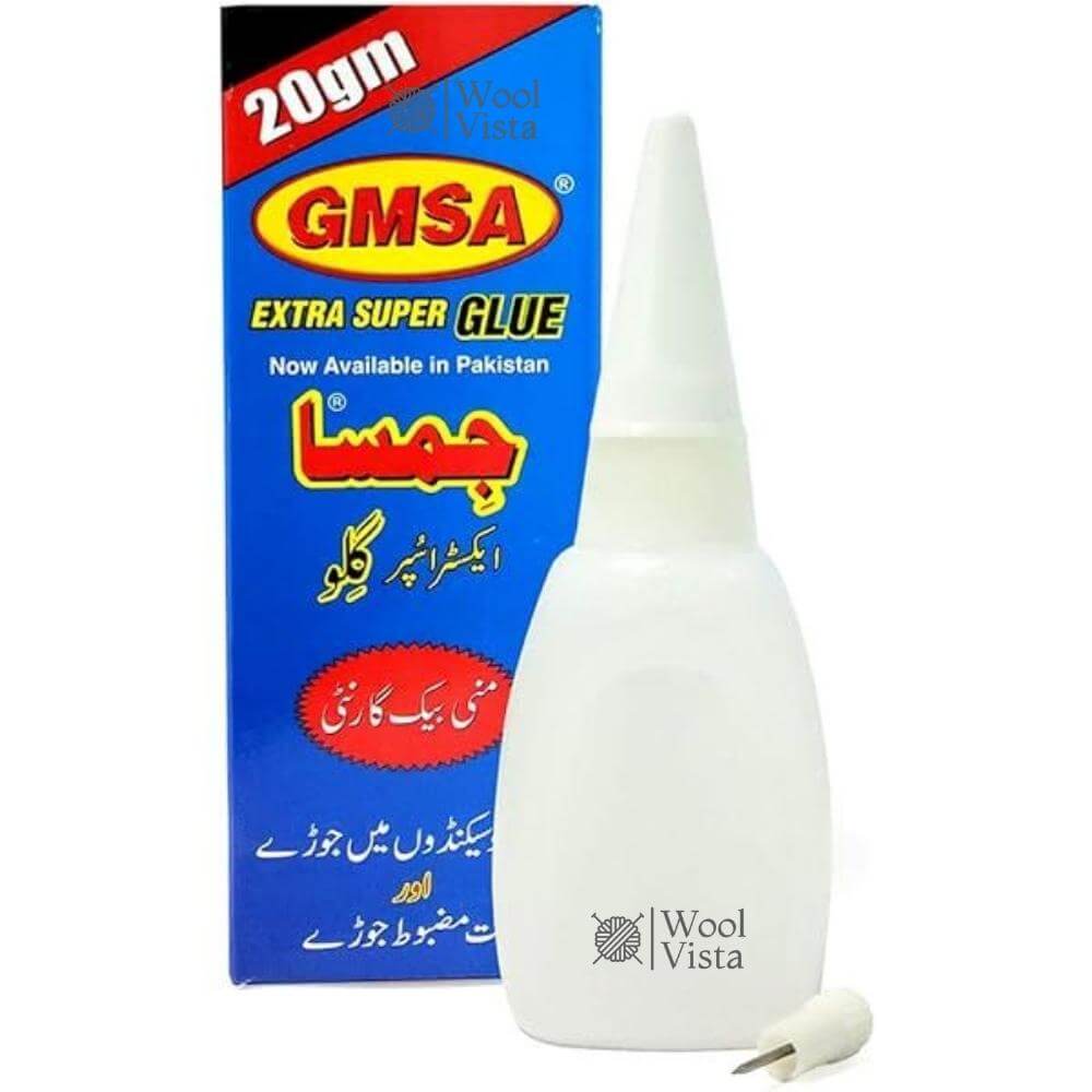 GMSA EXTRA SUPER FAST GLUE – STRONG SELF ADHESIVE ELFI JIMSA ELFI STYLE INSTANT BONDING FOR PLASTIC, WOOD, RUBBER & MORE