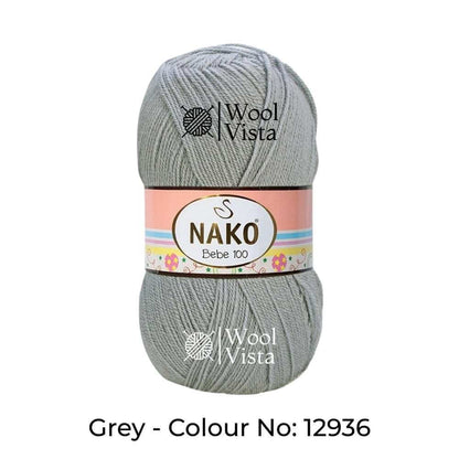 NAKO BEBE 100 - THIN YARN BALL