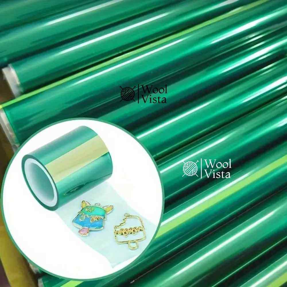 HIGH-TEMPERATURE RESISTANT GREEN SEAMLESS TAPE – JEWELLERY & EPOXY CRAFTING