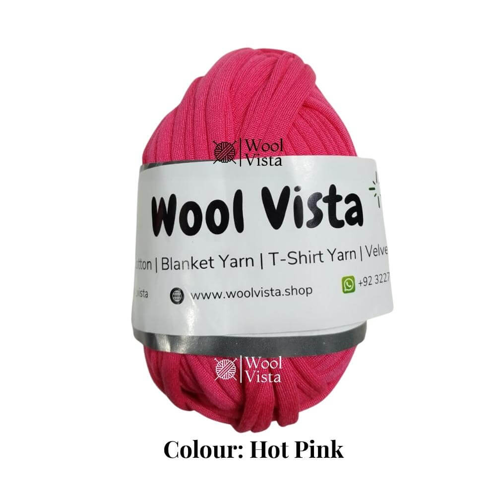 SOFT T-SHIRT YARN - PLAIN COLORS