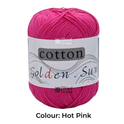100% COTTON KNITTING YARN 50G – 190M TEXTURIZED COTTON YARN FOR CROCHET, KNITTING & DIY CRAFTS