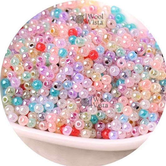 IMITATION CZECH CREAM JADE GLASS BEADS – UNIFORM SIZE FOR HANDMADE JEWELRY, BRACELETS & NECKLACES