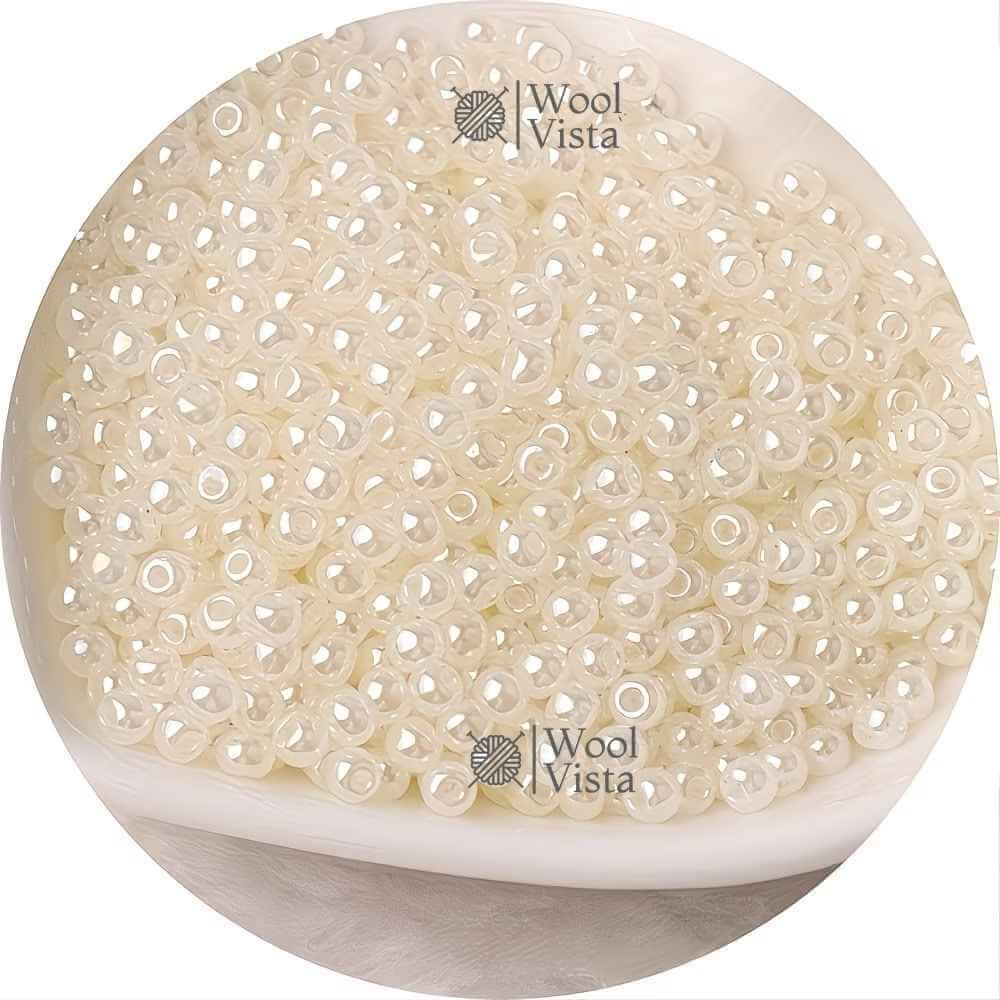 IMITATION CZECH CREAM JADE GLASS BEADS – UNIFORM SIZE FOR HANDMADE JEWELRY, BRACELETS & NECKLACES