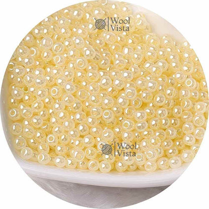 IMITATION CZECH CREAM JADE GLASS BEADS – UNIFORM SIZE FOR HANDMADE JEWELRY, BRACELETS & NECKLACES