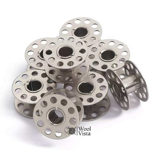 IRON BOBBINS FOR INDUSTRIAL SEWING MACHINES – DURABLE & HIGH-PRECISION (12 PIECES)