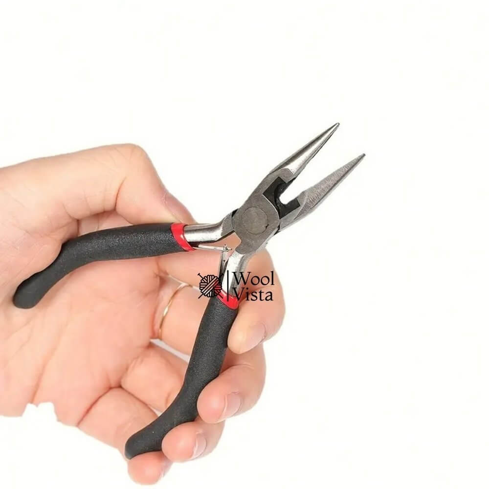 JEWELRY MAKING PLIERS SET WITH GOLDEN RING – IDEAL FOR DIY JEWELRY CRAFT & REPAIRS