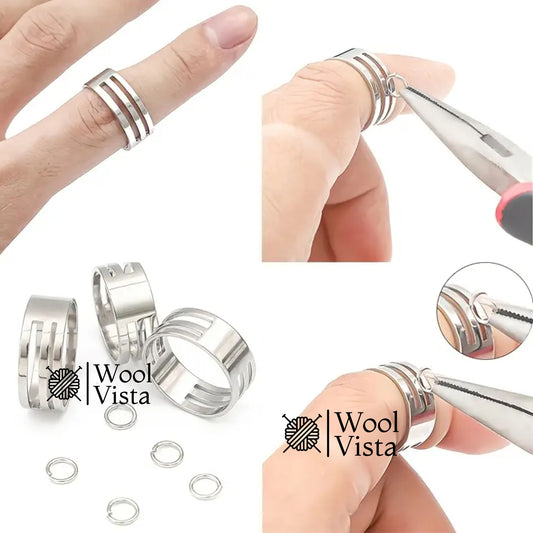 JUMP RING OPENER/CLOSER TOOL (1 PC) – DURABLE JEWELRY FINDING TOOL FOR EASY DIY RING & CHAIN MAKING