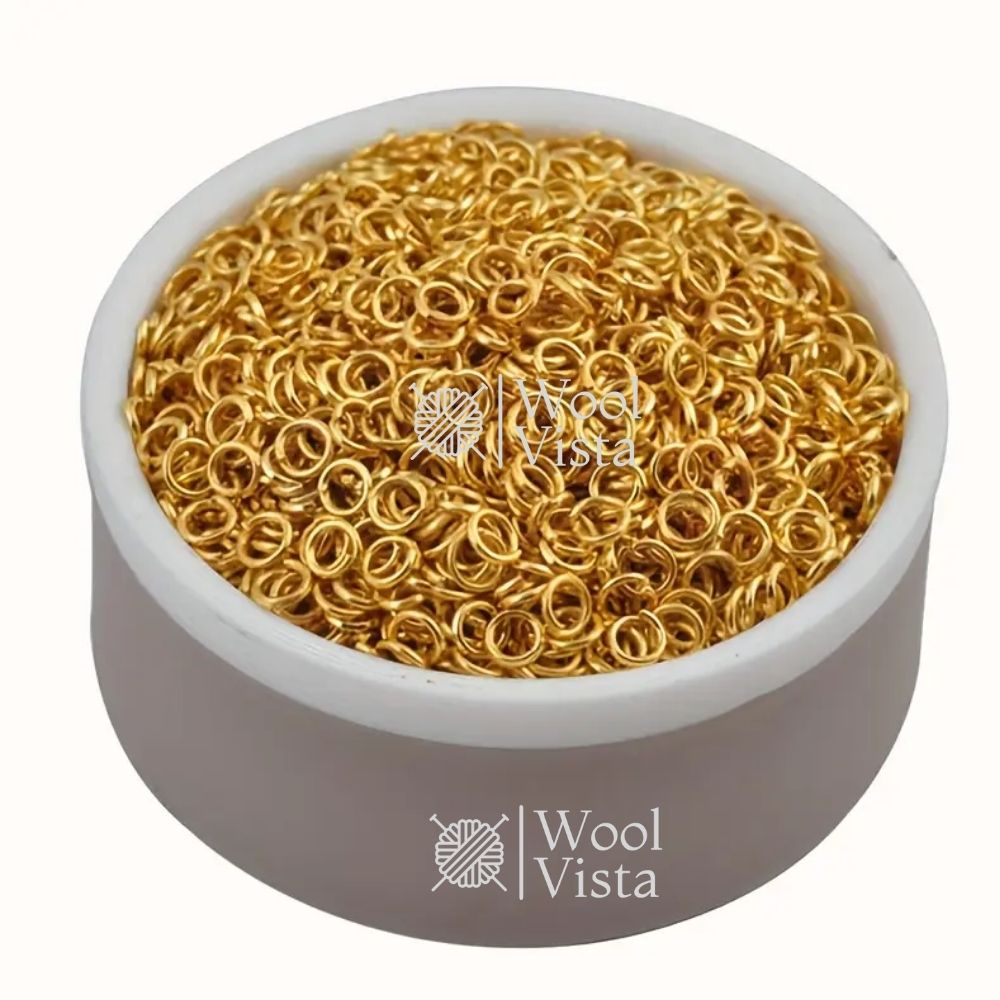 JUMP RINGS – OPEN CONNECTOR RINGS FOR DIY JEWELRY MAKING, NECKLACES, BRACELETS & PENDANTS