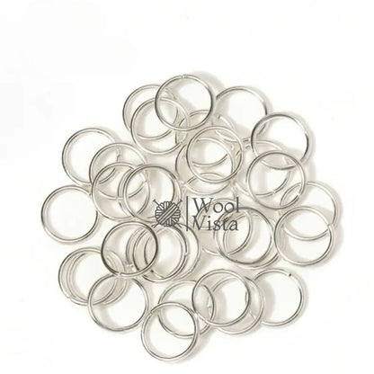 JUMP RINGS – OPEN CONNECTOR RINGS FOR DIY JEWELRY MAKING, NECKLACES, BRACELETS & PENDANTS