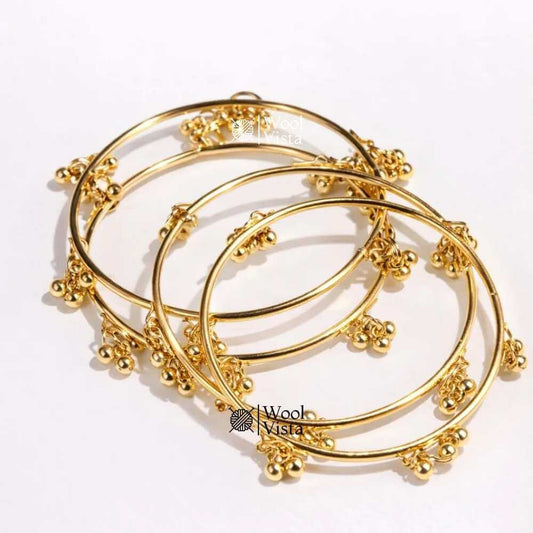 KASHMIRI HANDMADE BANGLES – TRADITIONAL ELEGANT DESIGN (SET OF 4)
