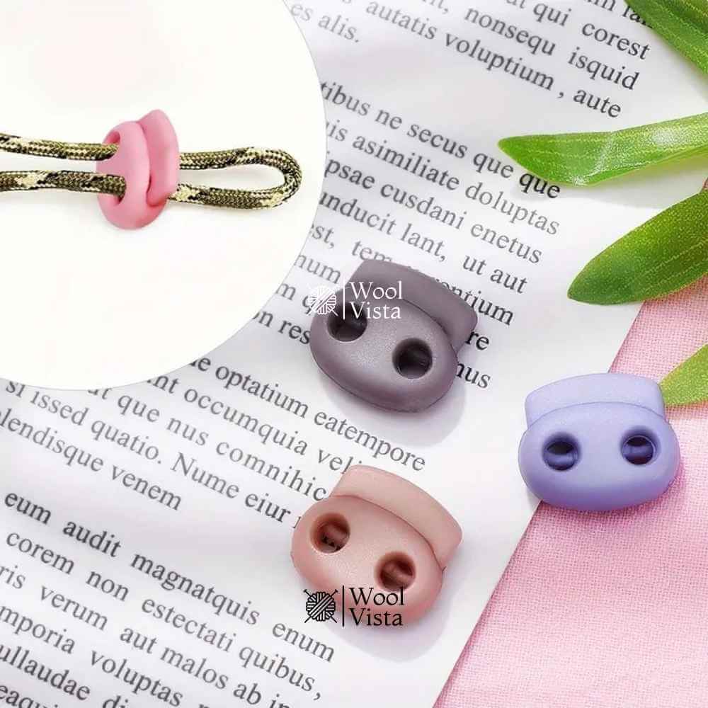 KNITTING NEEDLE STOPPERS – COLORFUL CROCHET & KNITTING ACCESSORIES (PACK OF 5)