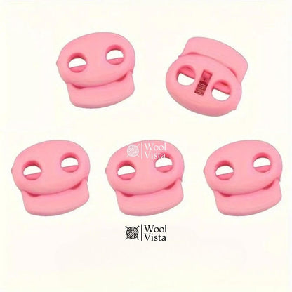 KNITTING NEEDLE STOPPERS – COLORFUL CROCHET & KNITTING ACCESSORIES (PACK OF 5)