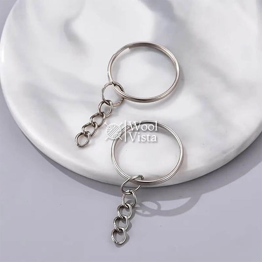 KEYCHAIN WITH CHAIN (10 PIECES)