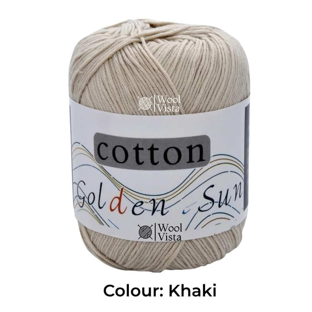 100% COTTON KNITTING YARN 50G – 190M TEXTURIZED COTTON YARN FOR CROCHET, KNITTING & DIY CRAFTS