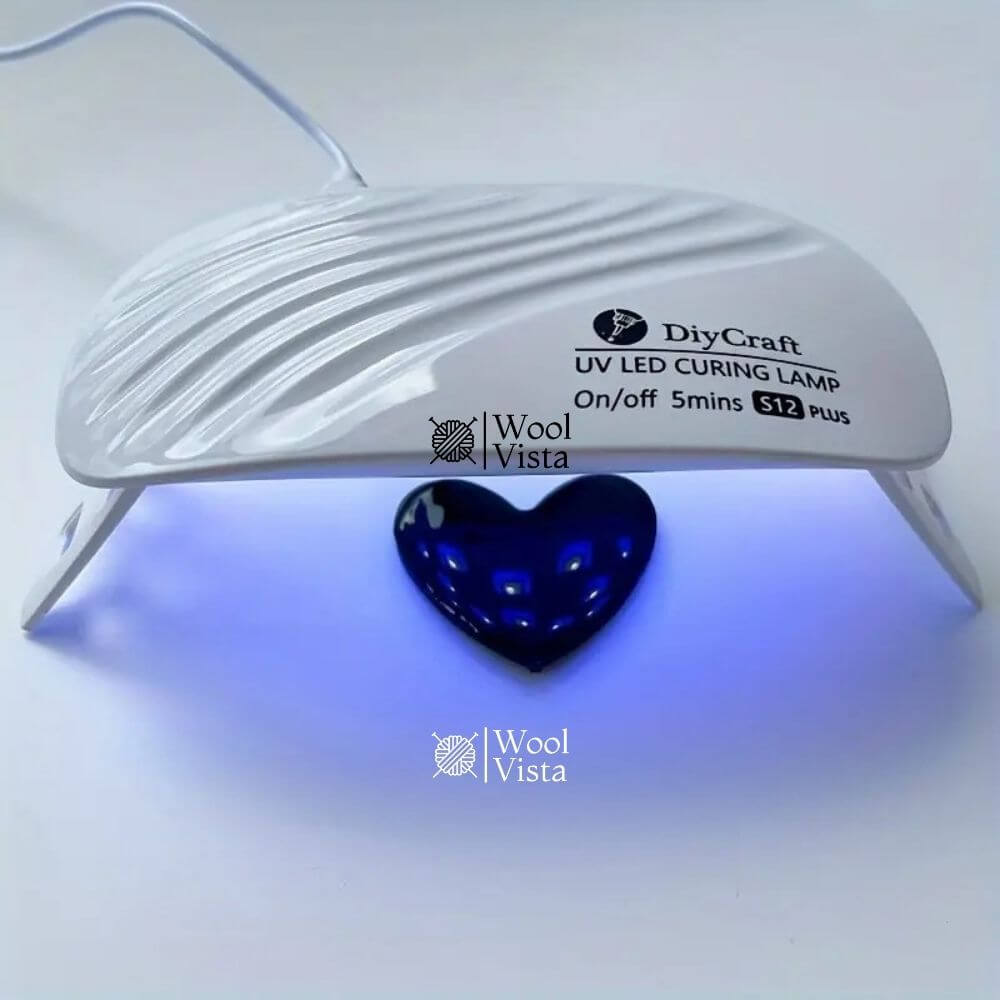 LED RESIN CURING LAMP 36W WITH 12 DUAL-WAVELENGTH BEADS – FAST CURE, PORTABLE USB LIGHT FOR RESIN CRAFTS & JEWELLERY MAKING