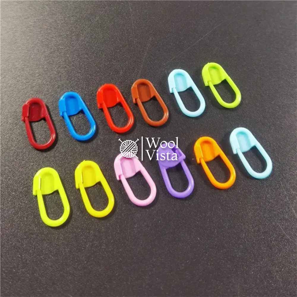 LOCKING STITCH MARKERS - (PACK OF 20)