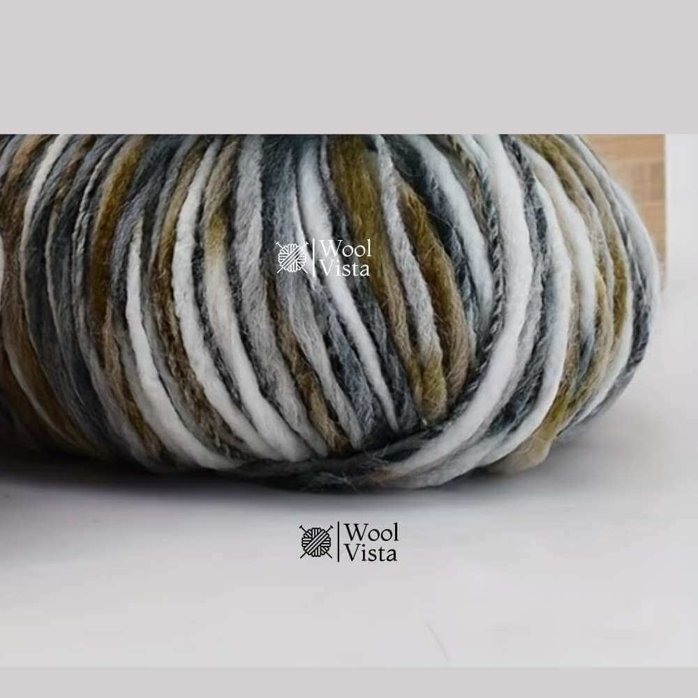 LUXURY AUSTRALIAN SHEEP WOOL YARN 300G – MULTICOLOR SOFT KNITTING & CROCHET YARN FOR SWEATERS, SCARVES & WINTER WEAR (PACK OF 6)