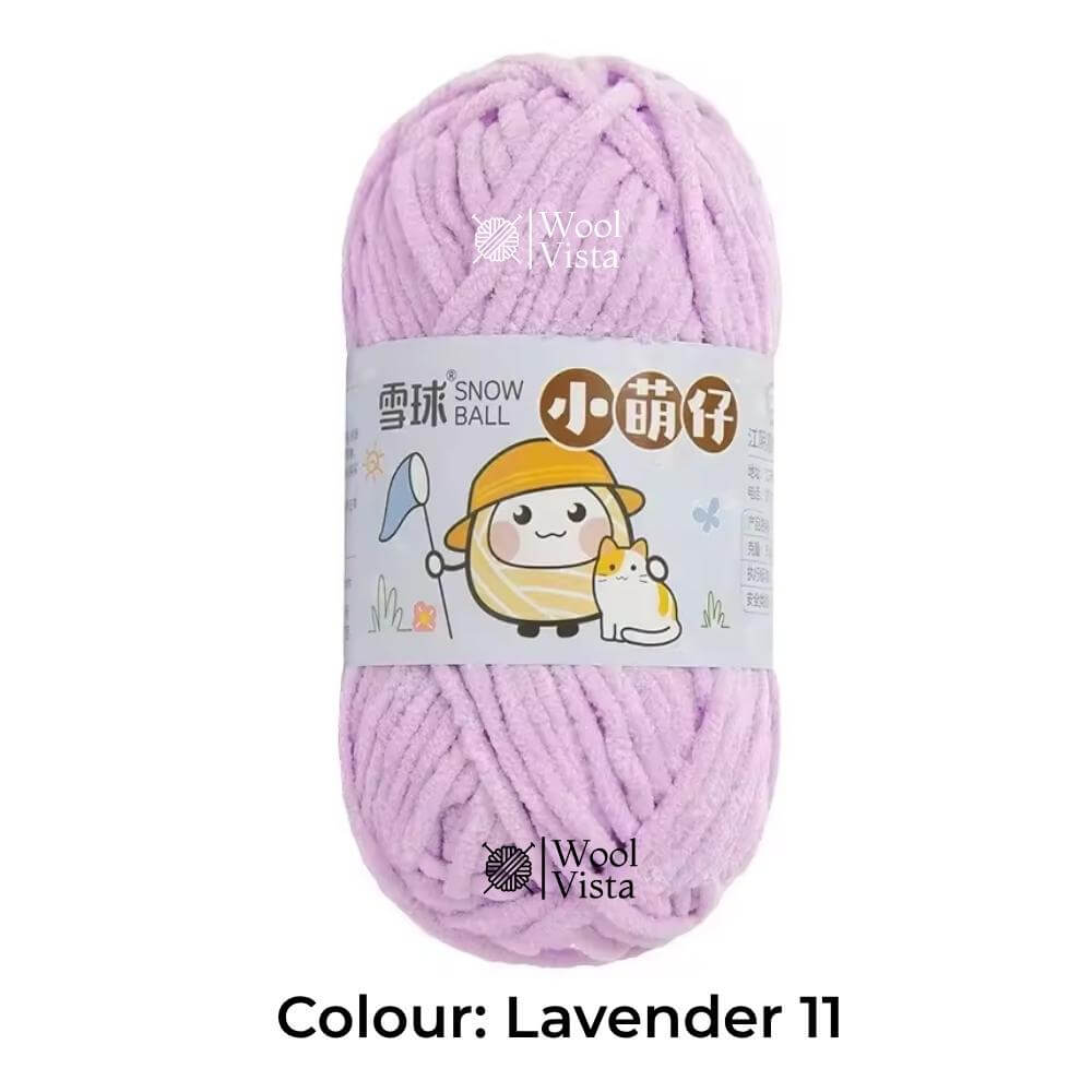 THIN CHENILLE PLUSH YARN – SOFT BLANKET & CROCHET YARN FOR KNITTING, DIY CRAFTS