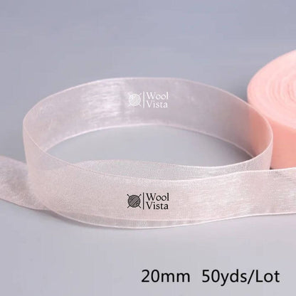ORGANZA RIBBONS –  DECORATIVE RIBBON FOR GIFT WRAPPING, CRAFTS & PARTY DECOR