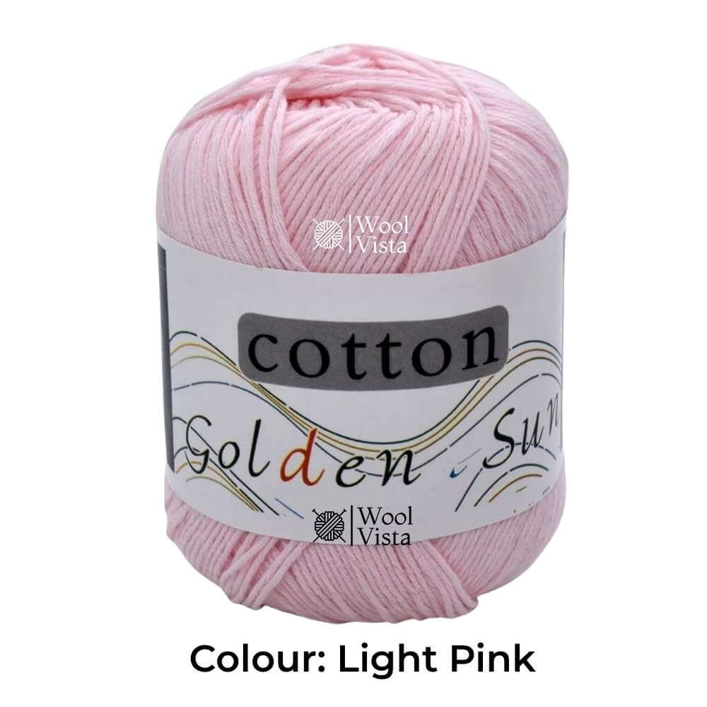 100% COTTON KNITTING YARN 50G – 190M TEXTURIZED COTTON YARN FOR CROCHET, KNITTING & DIY CRAFTS