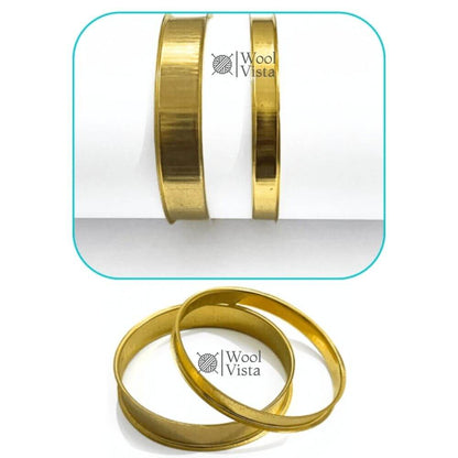 METAL BASES FOR BANGLES | KANGAN – DIY JEWELRY MAKING BRACELET FRAMES