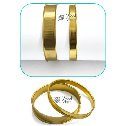 METAL BASES FOR BANGLES | KANGAN – DIY JEWELRY MAKING BRACELET FRAMES