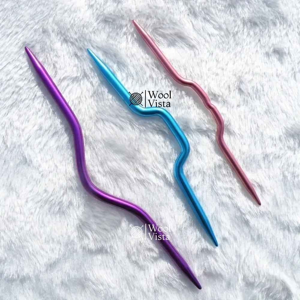 METAL CABLE NEEDLES - (PACK OF 3)