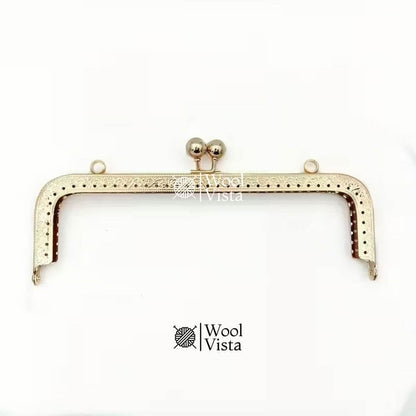 METAL PURSE FRAME HANDLE – IRON ALLOY WALLET & BAG MAKING ACCESSORY