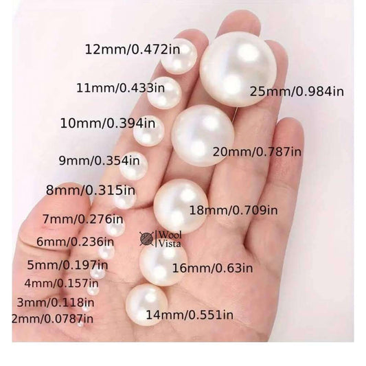 MIXED COLOR PEARL BEADS FOR JEWELRY MAKING, CRAFTS & ACCESSORIES