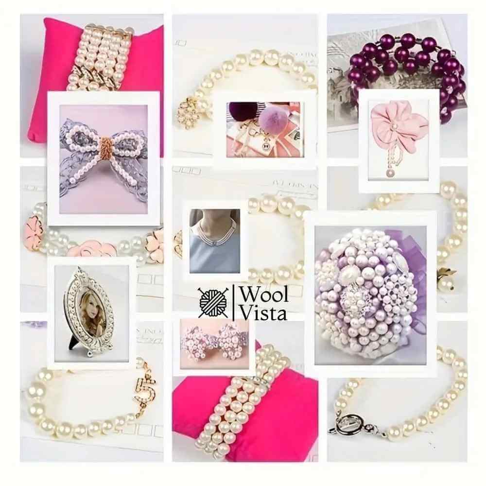 MIXED COLOR PEARL BEADS FOR JEWELRY MAKING, CRAFTS & ACCESSORIES