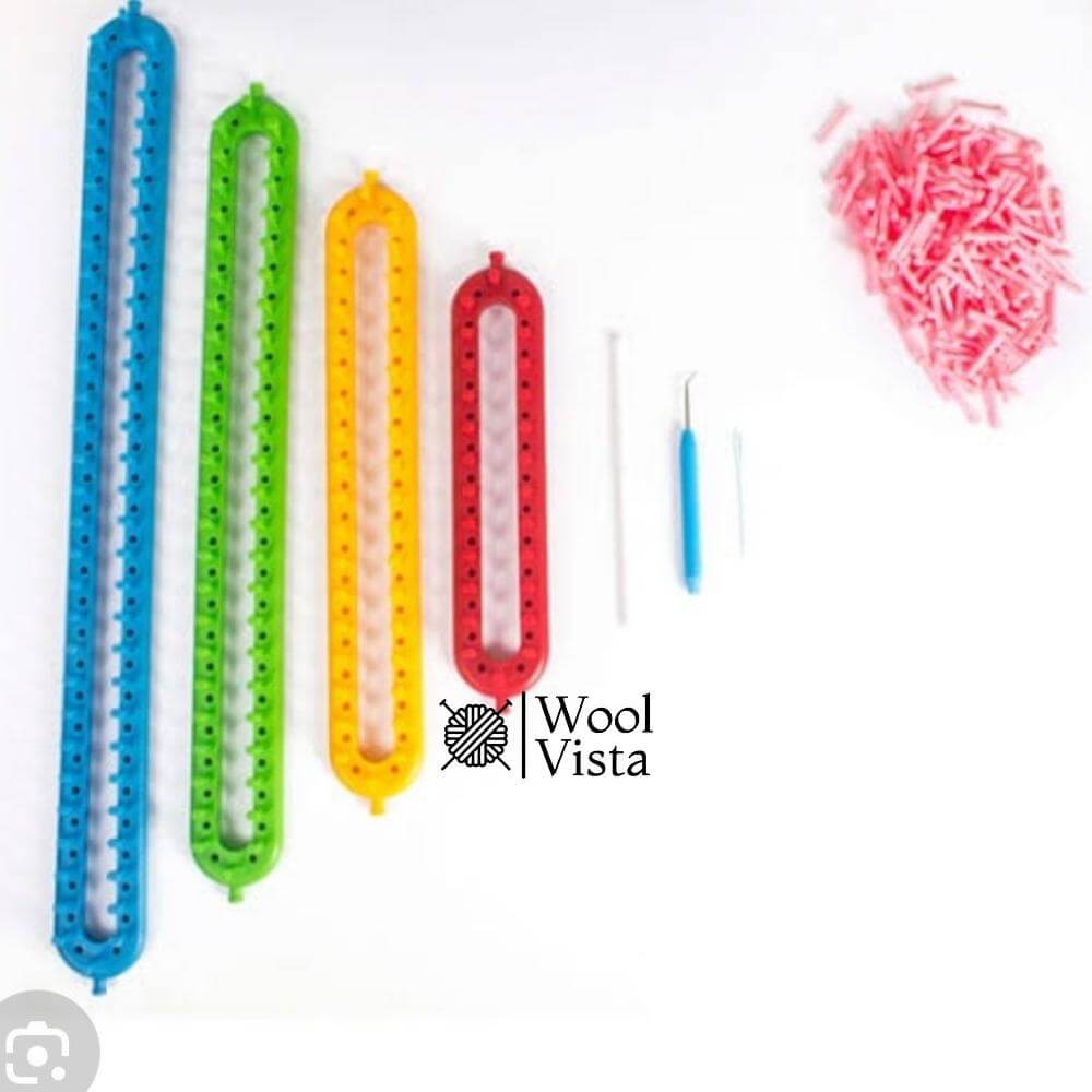 MUFFLER LONG LOOM SET (4 PIECES)