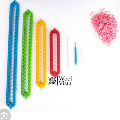 MUFFLER LONG LOOM SET (4 PIECES)