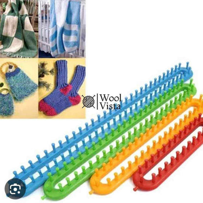 MUFFLER LONG LOOM SET (4 PIECES)