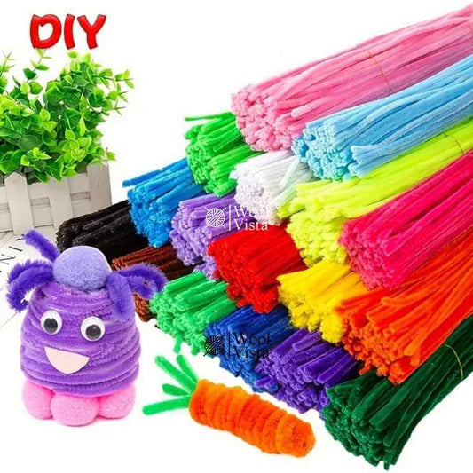 MULTICOLOR TWISTY PASTA CRAFT STICKS – VIBRANT DIY CRAFT SUPPLIES FOR FLOWERS, ANIMALS & CREATIVE PROJECTS