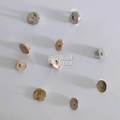 MAGNETIC BUTTONS FOR BAGS (5 PIECES)