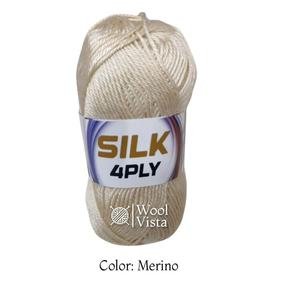 SUPER SOFT SILKY YARN BALL (PACK OF 4 YARN BALLS)