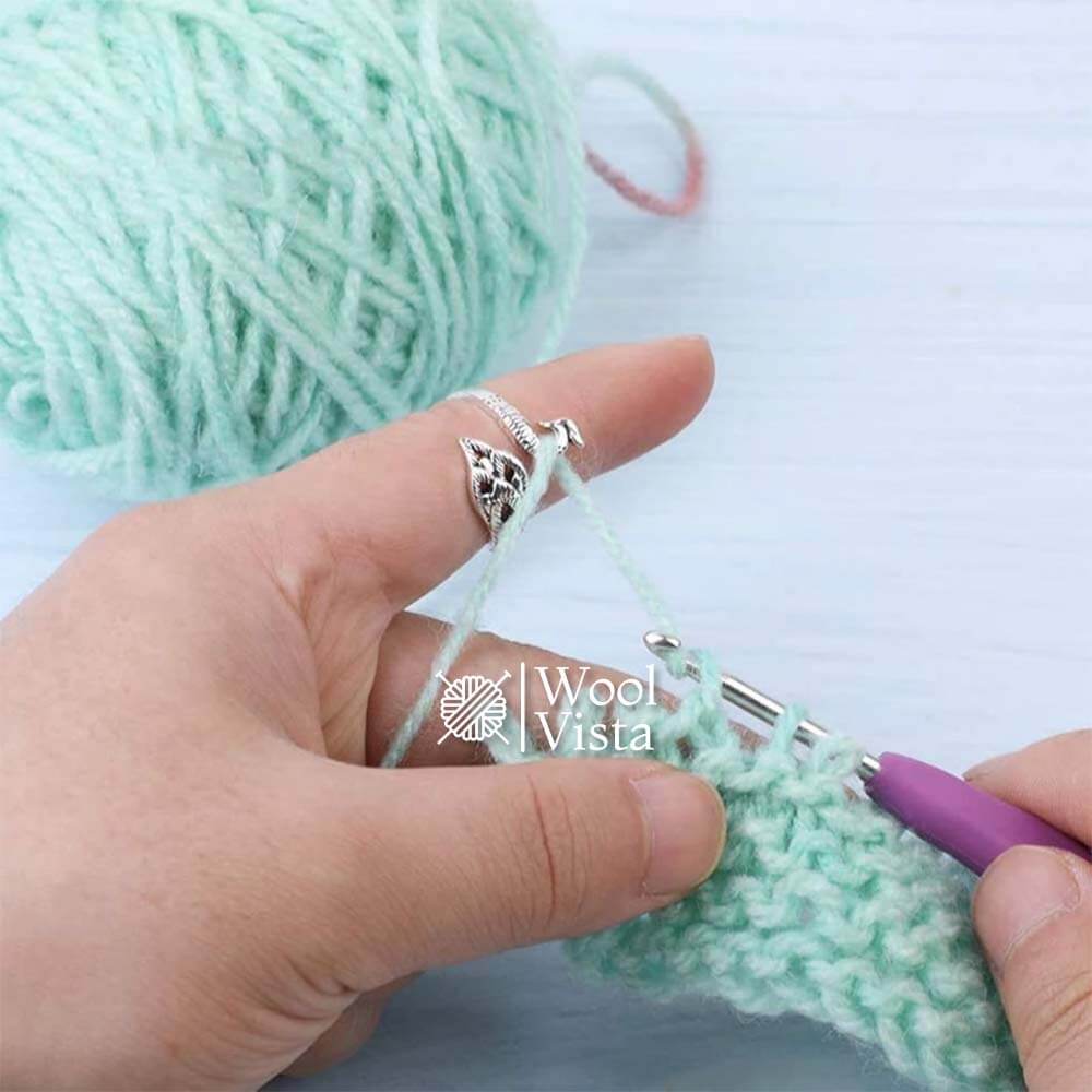 METAL CROCHET RING - (PACK OF 2)