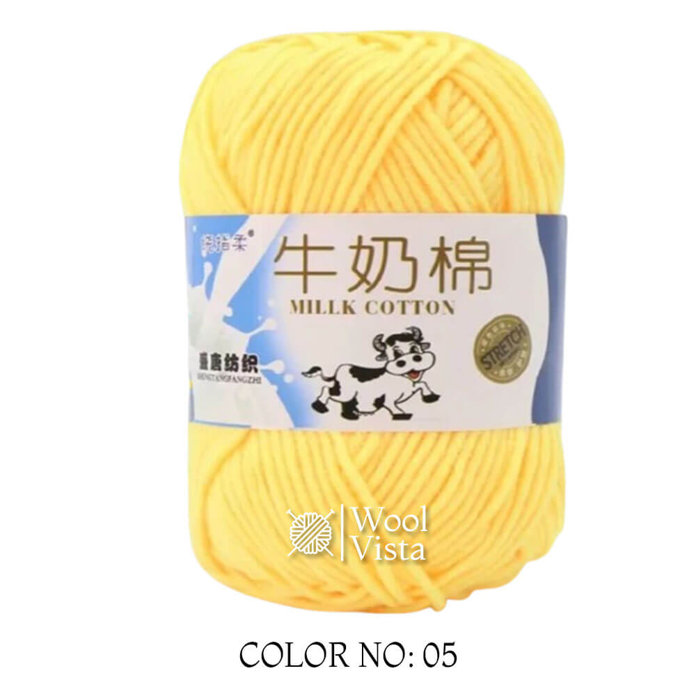 MILK COTTON YARN