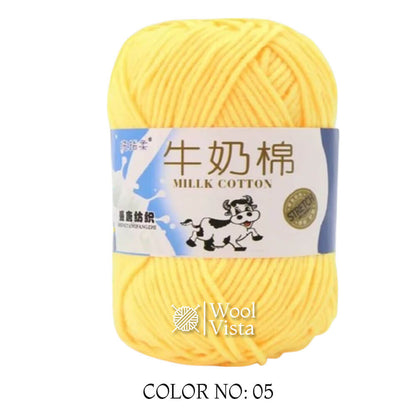 MILK COTTON YARN