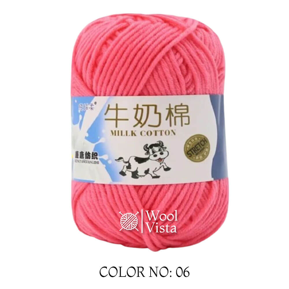 MILK COTTON YARN