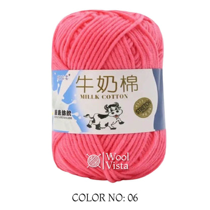 MILK COTTON YARN