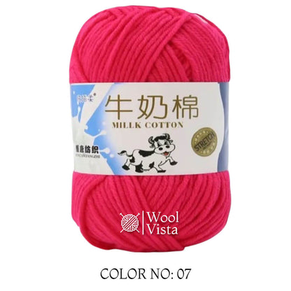 MILK COTTON YARN