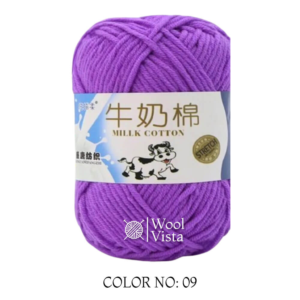 MILK COTTON YARN