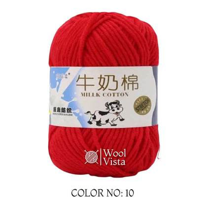 MILK COTTON YARN