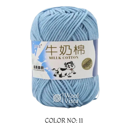 MILK COTTON YARN