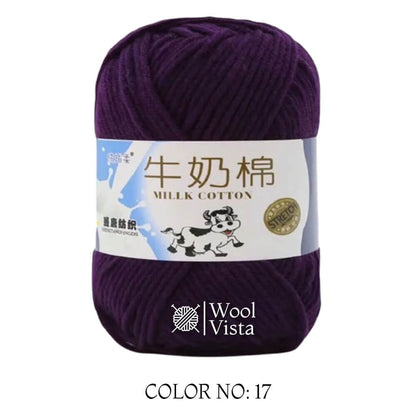 MILK COTTON YARN