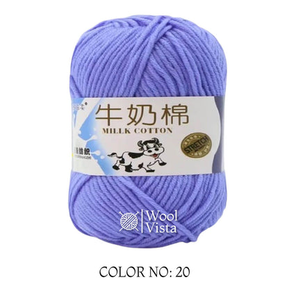 MILK COTTON YARN